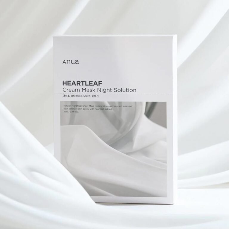 ANUA HEARTLEAF CREAM MASK NIGHT SOLUTION (10PCS)