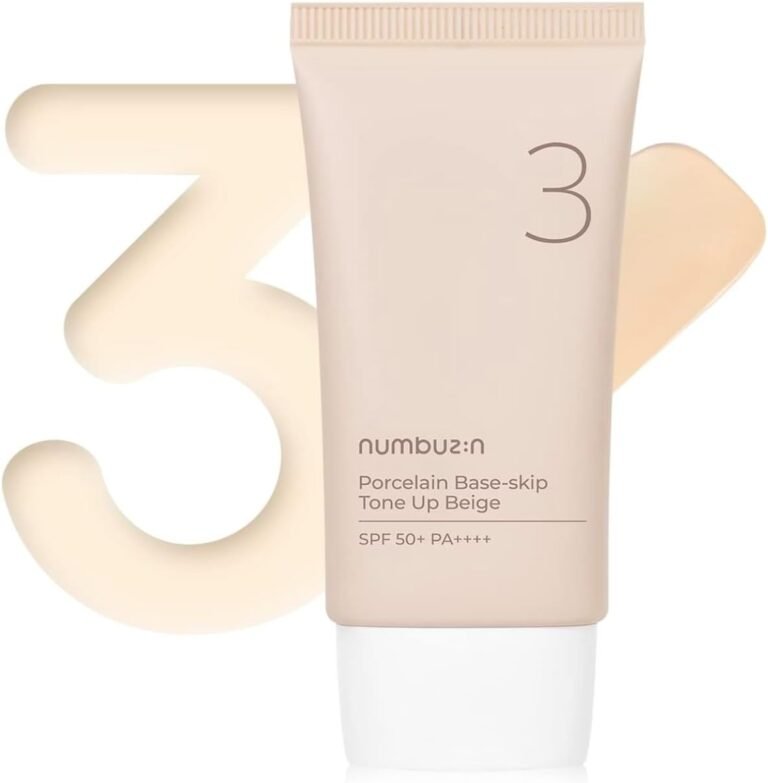 NUMBUZIN No.3 Porcelain Base-skip Tone Up Beige