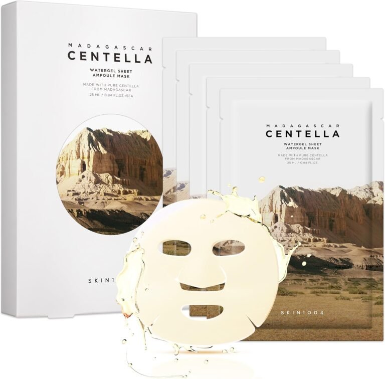 SKIN1004 Madagascar Centella Watergel Sheet Ampoule Mask (5ea)