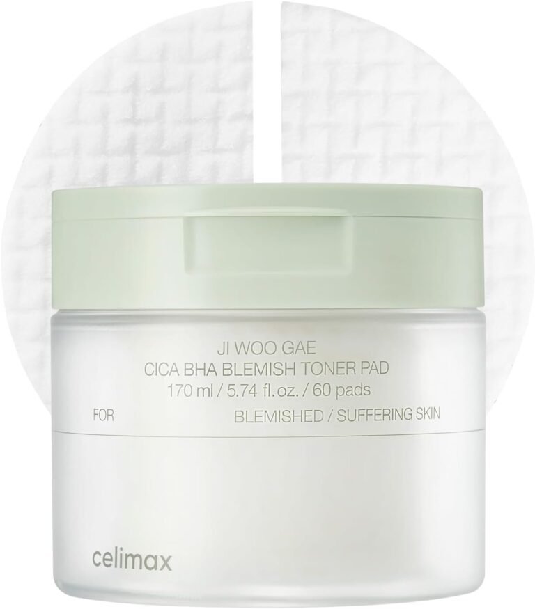 Celimax Ji Woo Gae Cica BHA Blemish Toner Pad (60pads)
