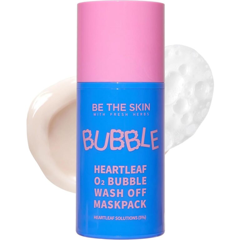 BE THE SKIN HEARTLEAF O2 BUBBLE WASH OFF MASKPACK