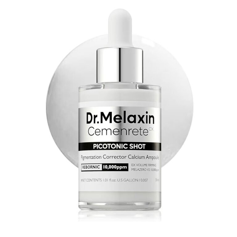 Dr.Melaxin Cemenrete Picotonic Shot Calcium Ampoule for Even Skin Tone & Skin Clarity, 1.01 fl.oz.
