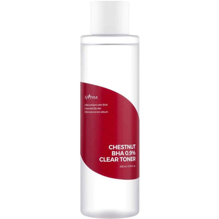 ISNTREE CHESTNUT BHA 0.9% CLEAR TONER 200ml