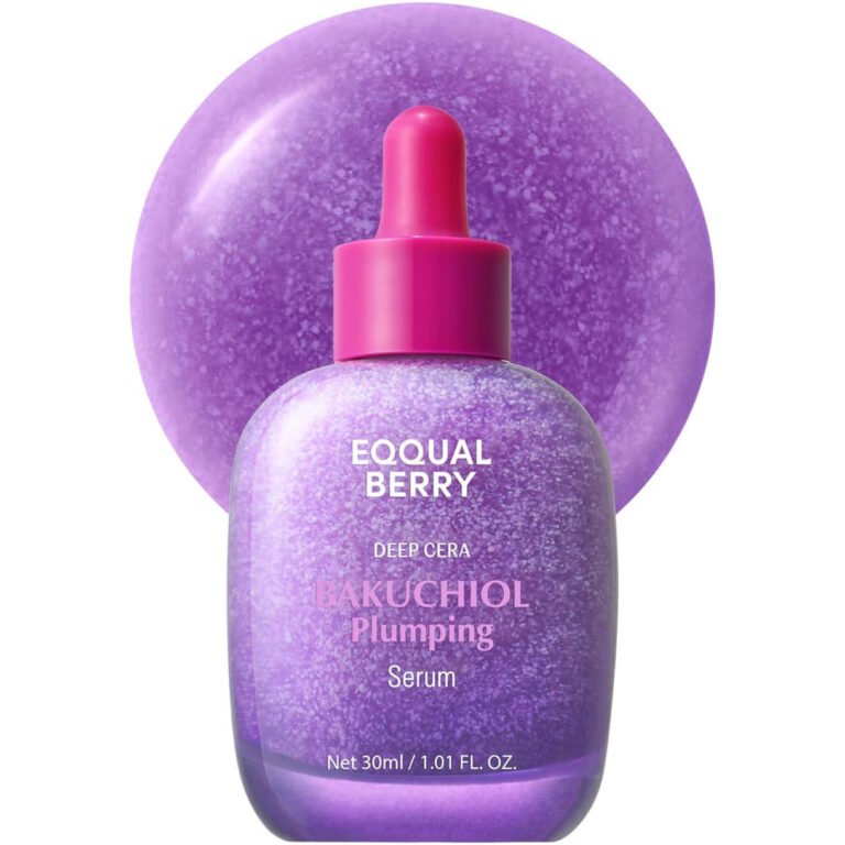 EQQUALBERRY Bakuchiol Plumping Face Serum 30mL