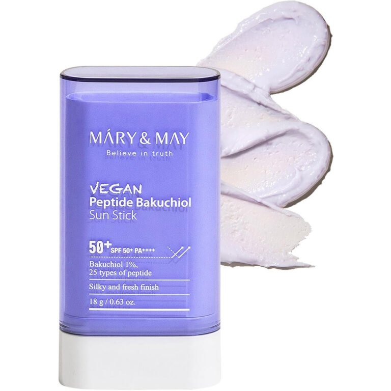 MARY & MAY Vegan Peptide Bakuchiol Sun Stick SPF50+ PA++++ 18g