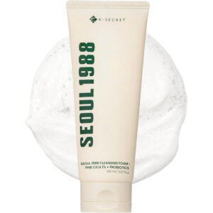 K-SECRET SEOUL 1988 Cleansing Foam : Pine Cica 1% + Probiotics 150ml