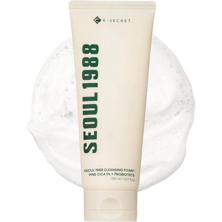 K-SECRET SEOUL 1988 Cleansing Foam : Pine Cica 1% + Probiotics 150ml