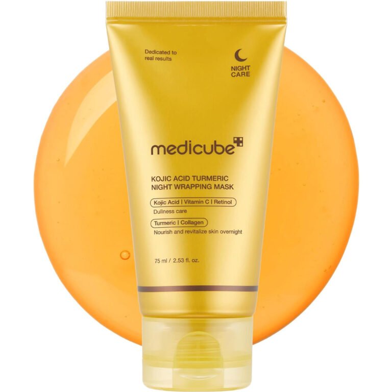 MEDICUBE Kojic Acid Turmeric Night Wrapping Mask 75ml