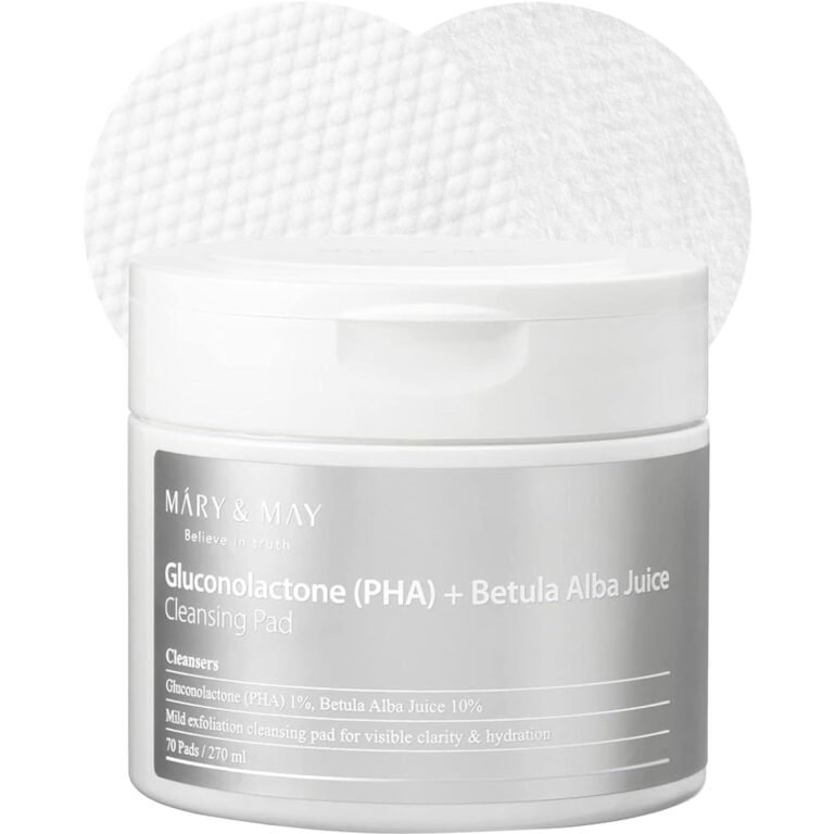 MARY & MAY Gluconolactone (PHA) + Betula Alba Juice Cleansing Pad 70pads