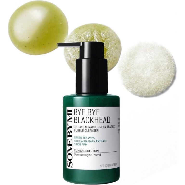 SOME BY MI Bye Bye Blackhead 30 Days Miracle Green Tea Tox Bubble Cleanser 120g