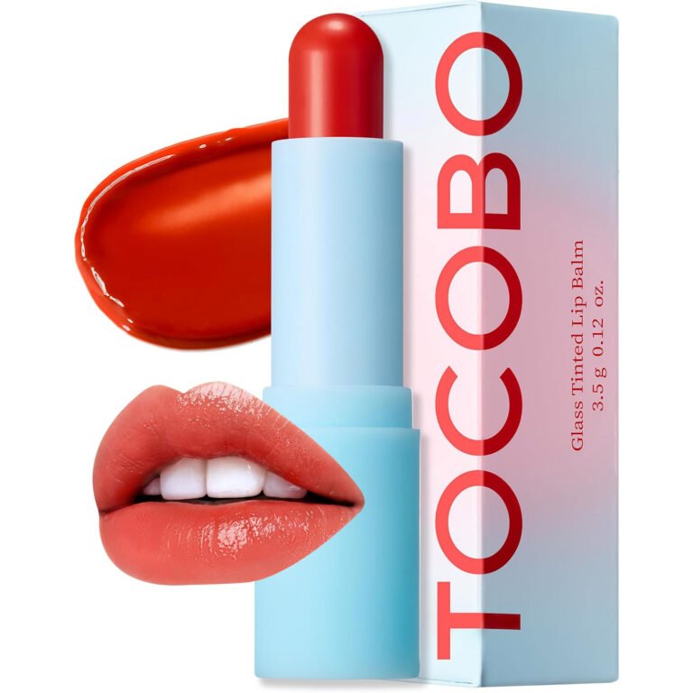 TOCOBO Glass Tinted Lip Balm 013 Tangerine Red