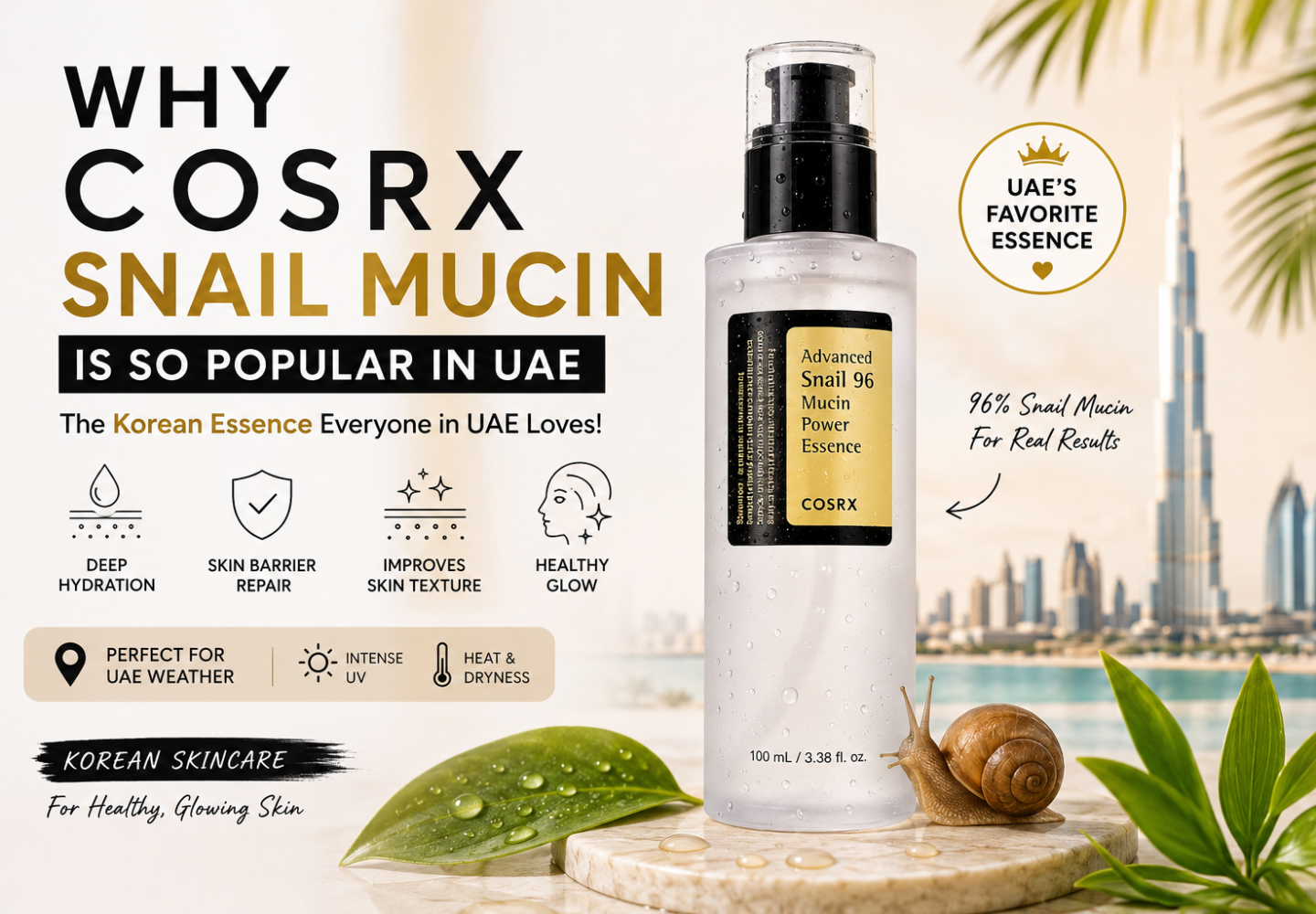 snail mucin essence UAE