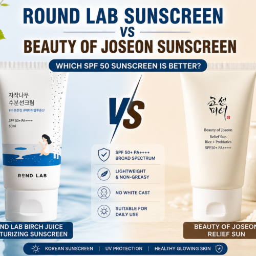 Round Lab Sunscreen vs Beauty of Joseon Sunscreen: Which One Should You Choose in UAE?