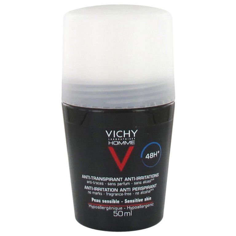 VICHY Homme Anti-Perspirant Anti-Irritation 48HR Deodorant Roll-On 50ml