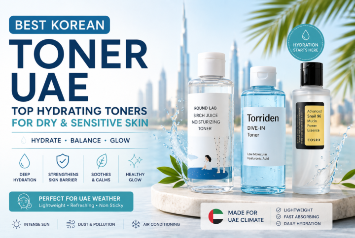 Best Korean Toner UAE: Top Hydrating Toners for Dry & Dehydrated Skin