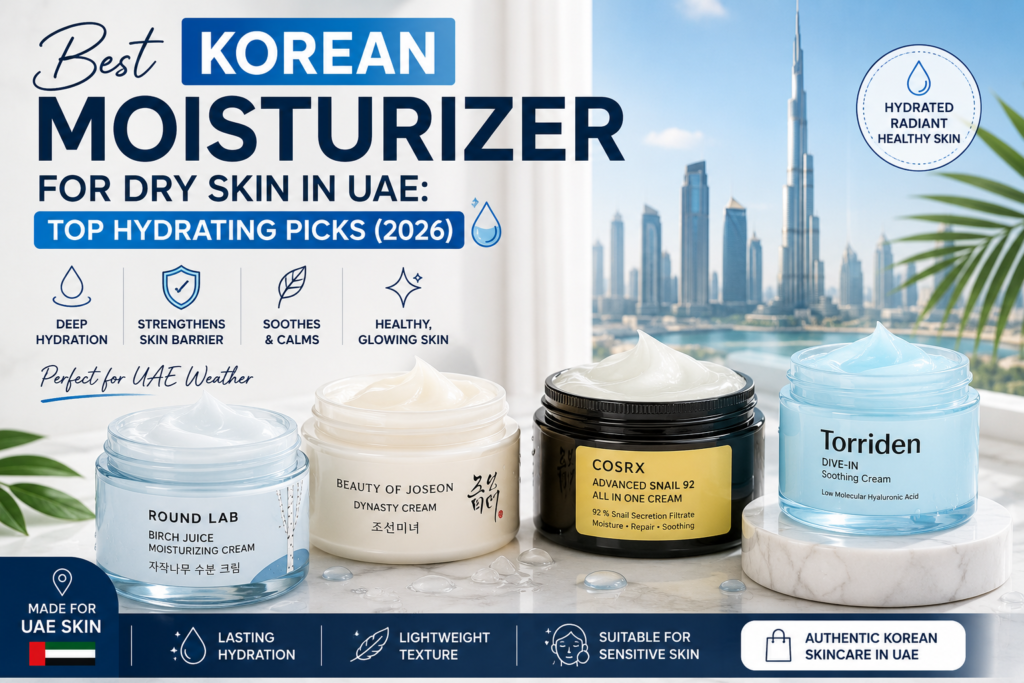 best Korean moisturizer UAE
