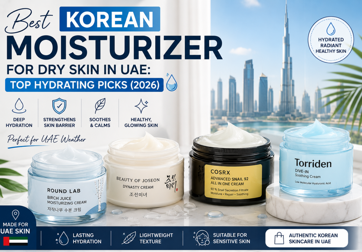 best Korean moisturizer UAE