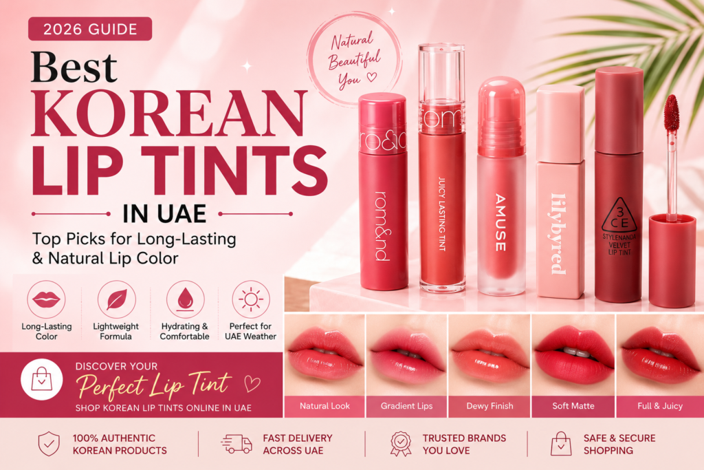 best Korean lip tint UAE