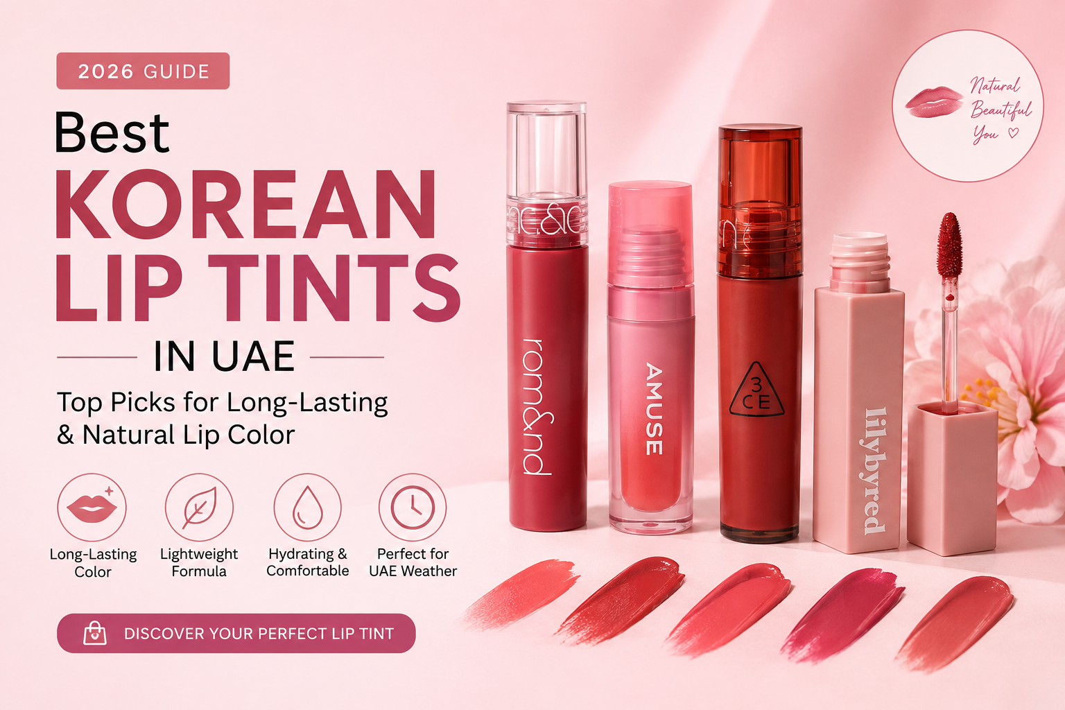 best Korean lip tint UAE