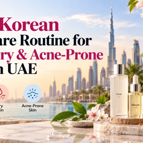 Best Korean Skincare Routine for Oily, Dry & Acne-Prone Skin in UAE