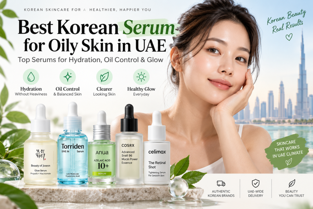 best Korean serum for oily skin UAE