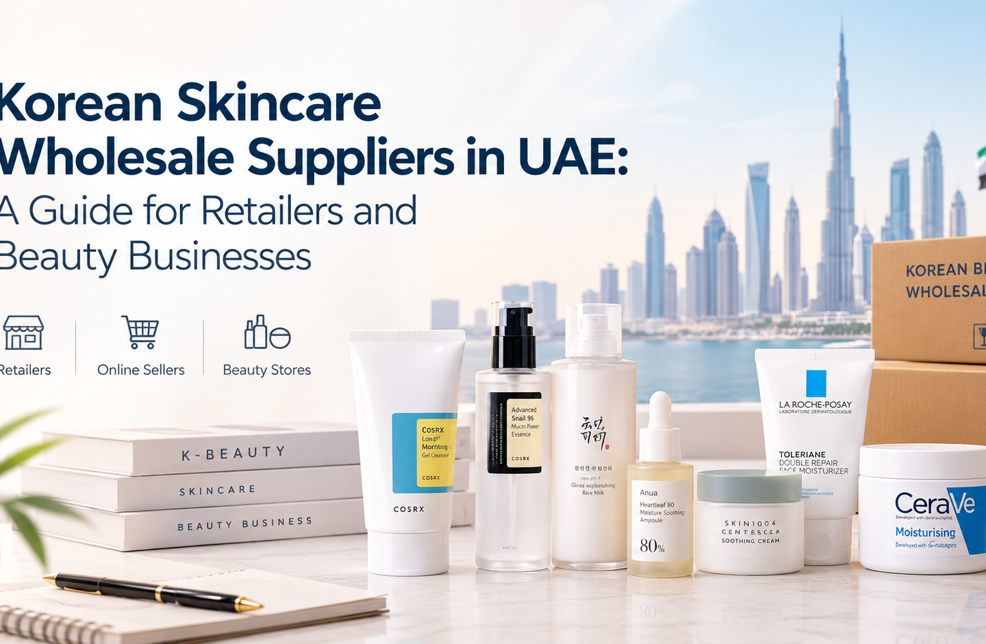Korean Skincare Wholesale Suppliers UAE | KHM Care