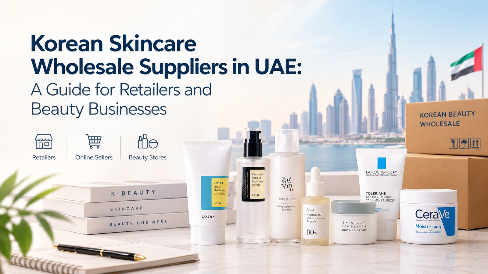 Korean Skincare Wholesale Suppliers UAE | KHM Care