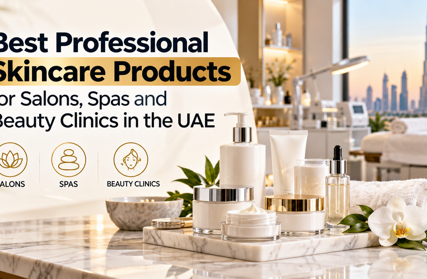 Best Professional Skincare Products for Salons, Spas and Beauty Clinics in the UAE