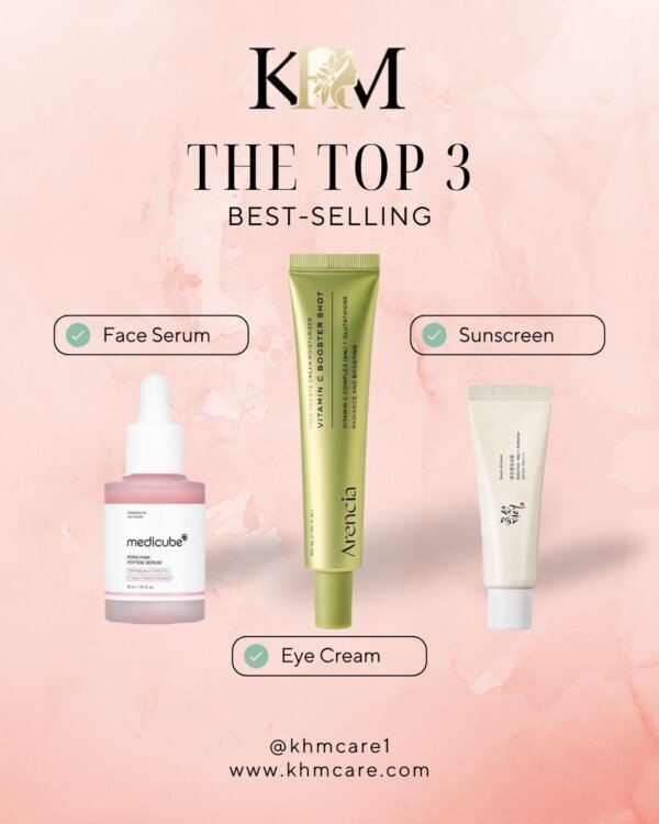 Best Selling Skincare ✨ Shop Now! www.khmcare.com #skincare #dxb #medicube #arencia #beautyofjeoson